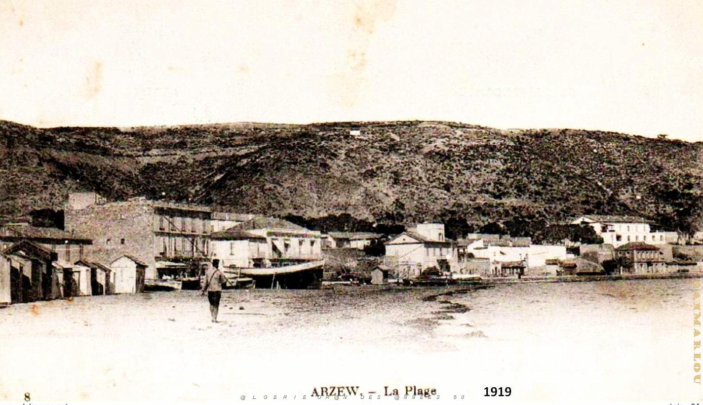 Arzew - Plage - 1919.jpg